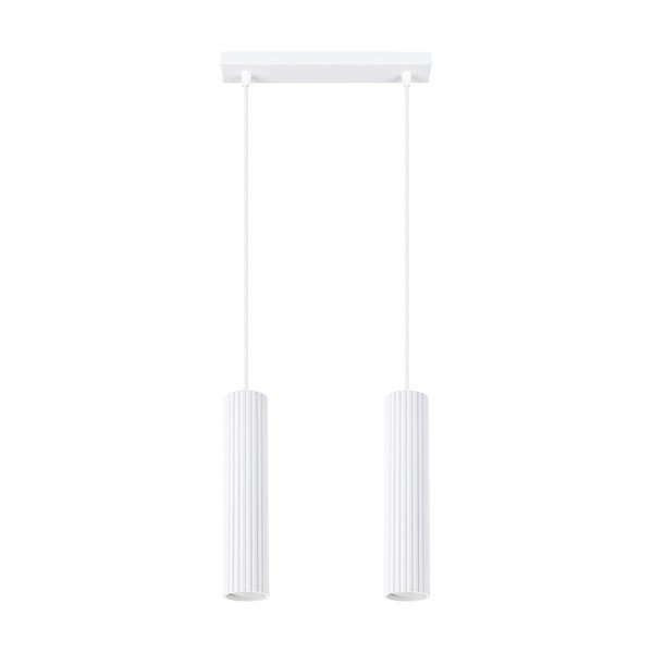 Bijela viseća svjetiljka Gleam – Sollux