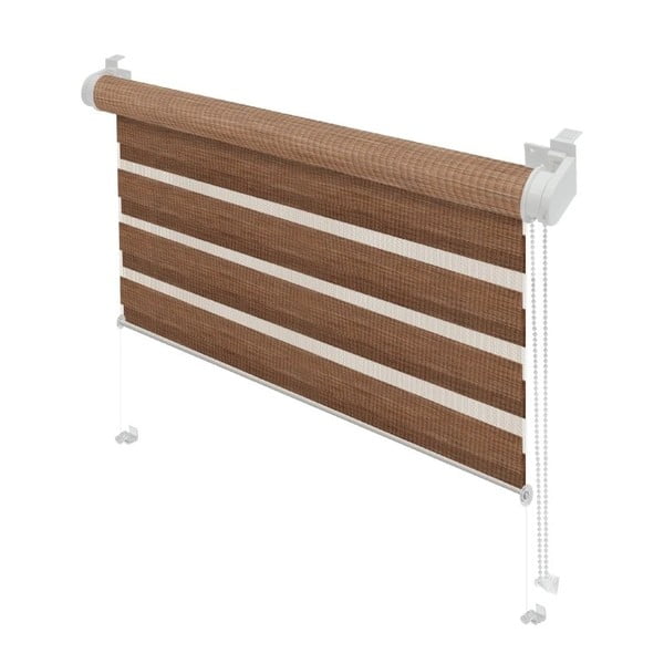Smeđe rolete  42,5x150 cm Zebra Natur – Gardinia-image-1