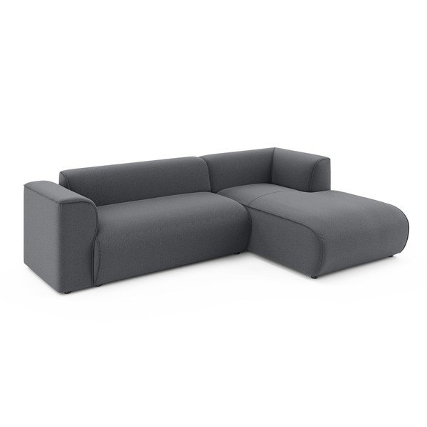 Tamno siva kutna garnitura (s desnim kutom/s ležaljkom) Merid  – Ropez-image-2