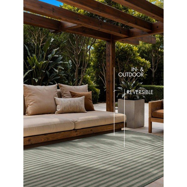 Zeleni/krem unutarnji i vanjski tepih 200x300 cm Haringey Linley – Ted Baker-image-4