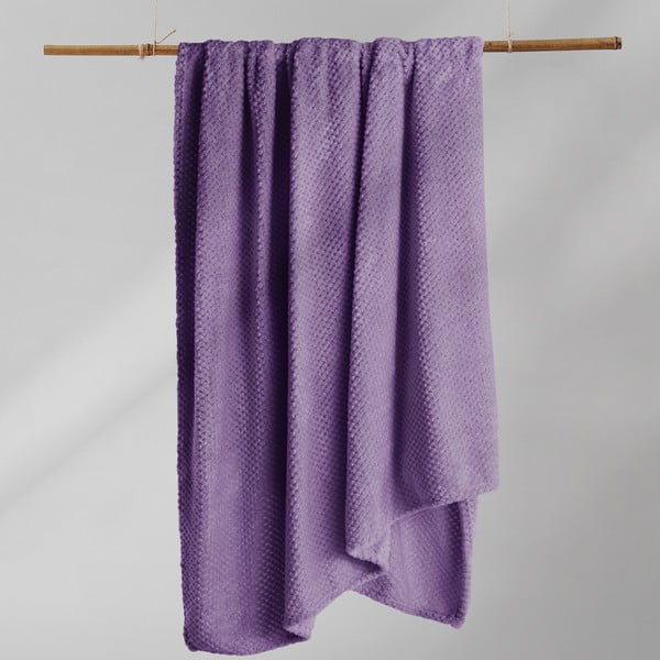 Ljubičasta deka od mikrovlakana DecoKing Henry 70 x 150 cm-image-4