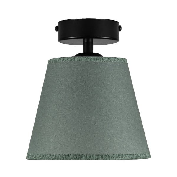Maslinasto zelena stropna svjetiljka Sotto Luce IRO pergament, ⌀ 16 cm
