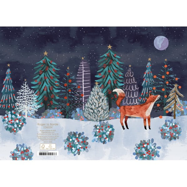 Čestitke u setu 5 kom s božićnim motivom Lodestar  – Roger la Borde-image-1