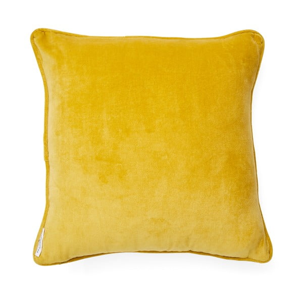 Žuti pamučni ukrasni jastuk Cooksmart ® Bumble Bees, 45 x 45 cm