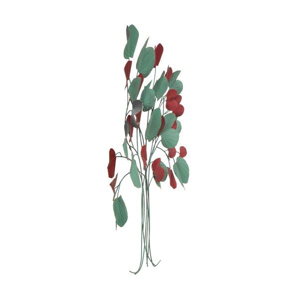 Zidni crveno-zeleni zidni ukras Mauro Ferretti Tree, 105 x 94 cm-image-3