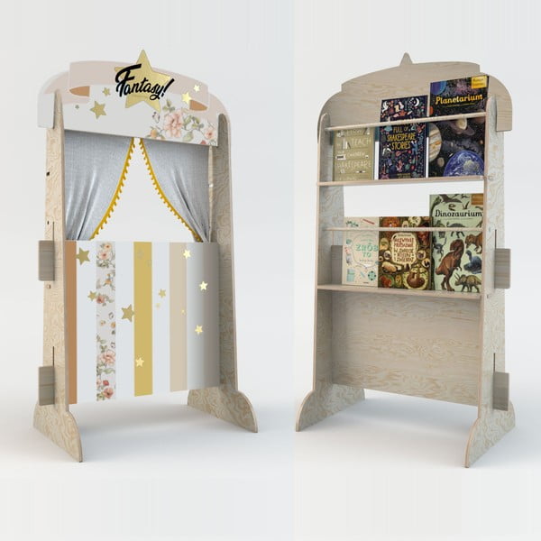 Zidni ukrasni stalak za knjige Dekornik Circus stalak-image-1