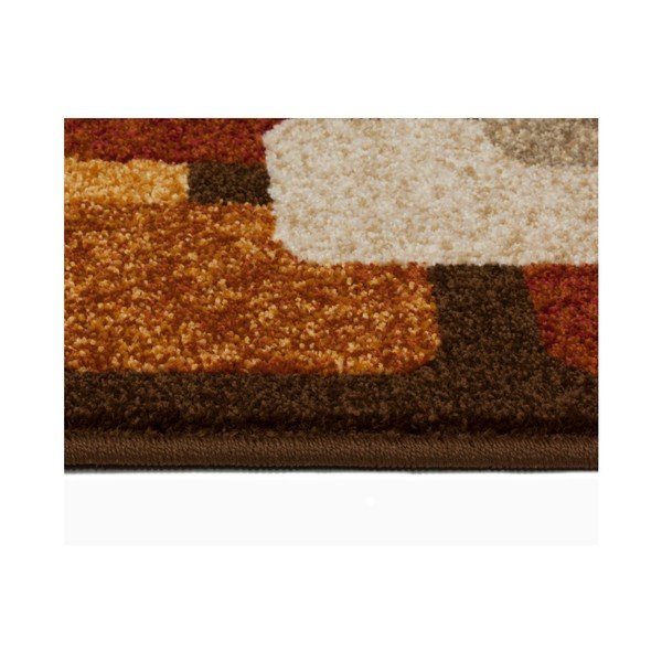 Smeđe-narančasti tepih Universal Boras, 57 x 110 cm-image-1