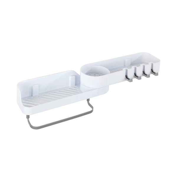 Bijela kutna kupaonska polica - Maximex-image-2