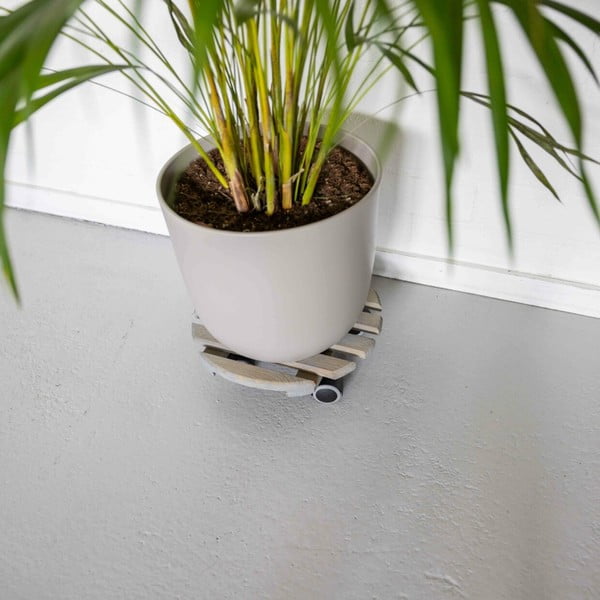 Drveni mobilni stalak za tegle za bilje ø 29 cm (visina 8 cm) Indoor – Esschert Design-image-1