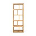 Biblioteka u dekoru hrasta u prirodnoj boji 70x198 cm Berlin – TemaHome
