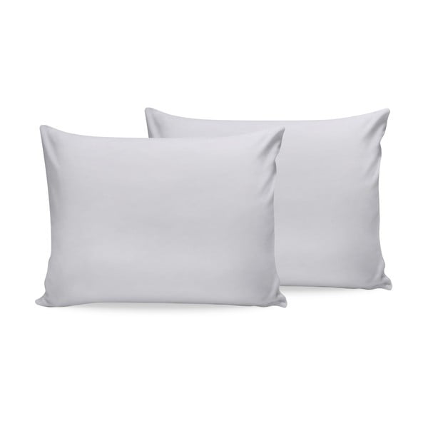 Set od 2 bijele pamučne jastučnice Beverly Hills Polo Club, 50 x 70 cm
