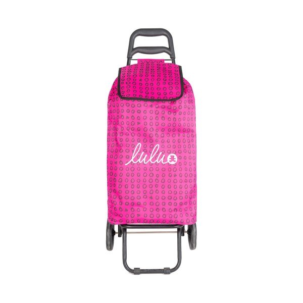 Kolica za kupovinu boje magente Lulucastagnette Ridey, 37 l-image-2