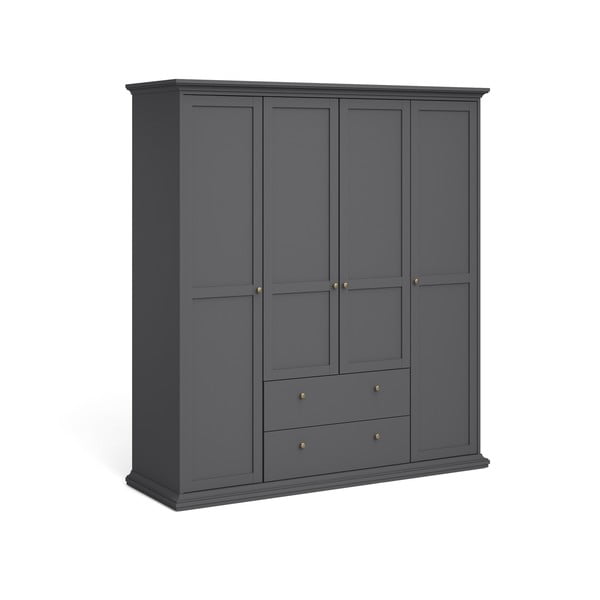 Sivi ormar 181x201 cm Paris – Tvilum-image-2