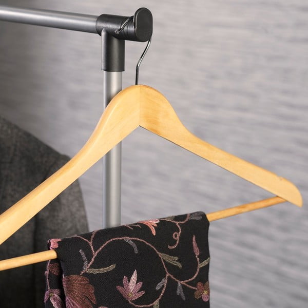 Crni metalni stalak za odjeću 85x94x48 cm – Addis-image-2