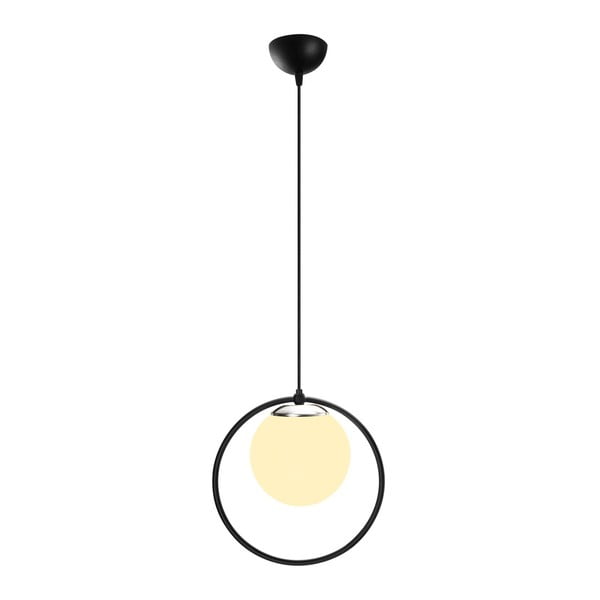 Crna metalna viseća svjetiljka Opviq lights Vivi-image-2