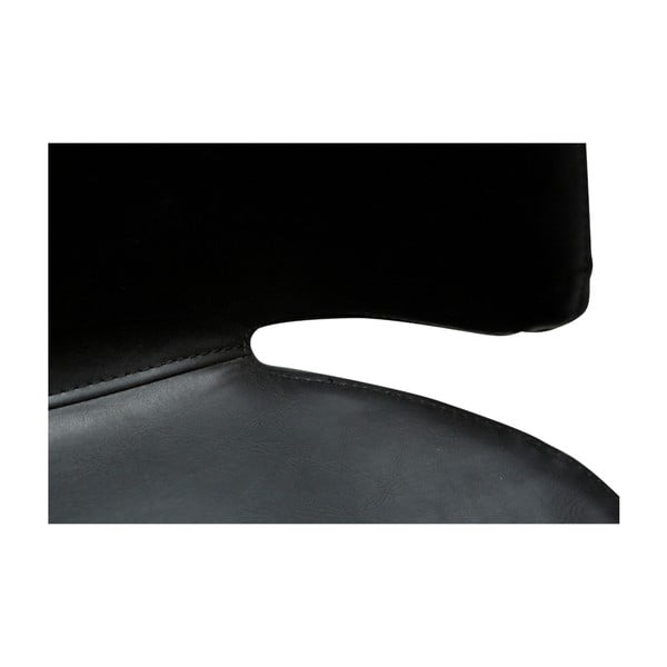 Crna stolica za blagovaonice DAN-FORM Denmark Swing-image-3