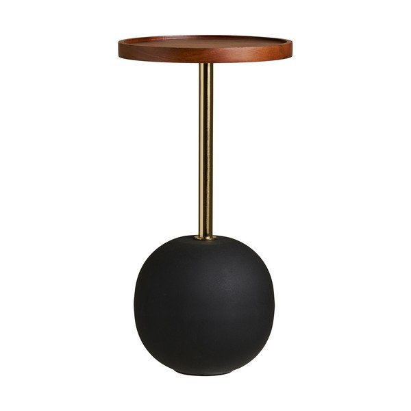 Okrugao pomoćni stol sa stolnom pločom od drveta manga ø 30 cm Sirone – House Nordic