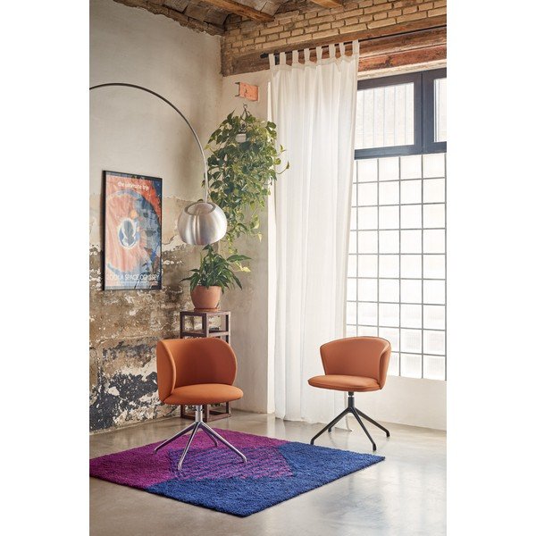 Narančasta podstavljena blagovaonska stolica Mogi – Teulat-image-1