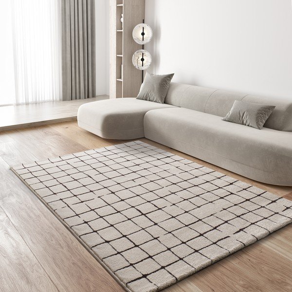 Krem tepih 200x290 cm Retro – Universal-image-1