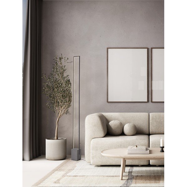 Crna LED stojeća svjetiljka (visina 161 cm) Lithos – Nova Luce-image-1