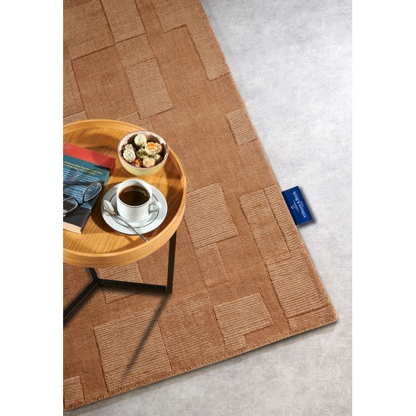 Smeđi ručno rađen vuneni tepih 120x170 cm Wilhelmine – Villeroy&Boch-image-2