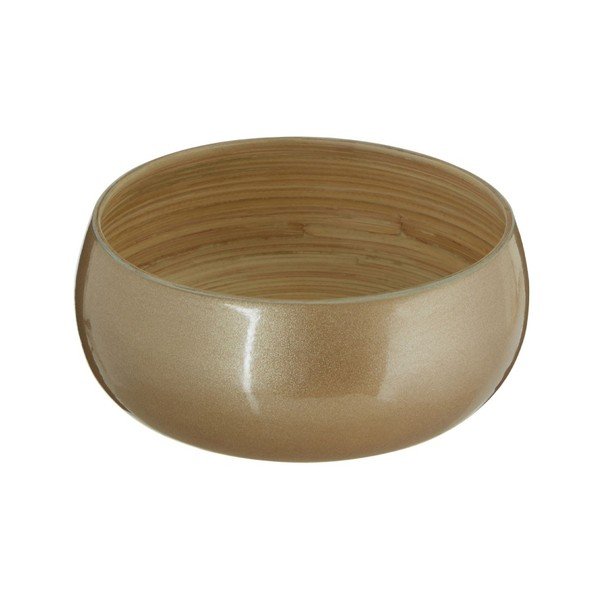Zdjela za posluživanje od bambusa u zlatnoj boji Premier Housewares, ⌀ 20 cm-image-1