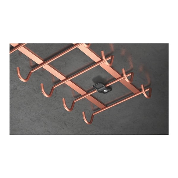 Viseći držač za čaše u bakrenoj boji Metaltex-image-2