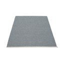 Sivi unutarnji i vanjski tepih 140x200 cm Mono Granit – Pappelina