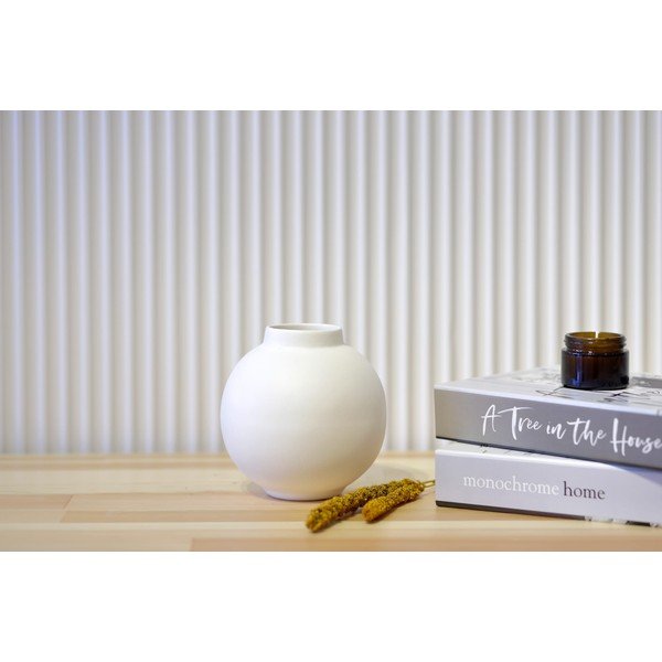 Bijela keramička vaza Rulina Topik-image-1