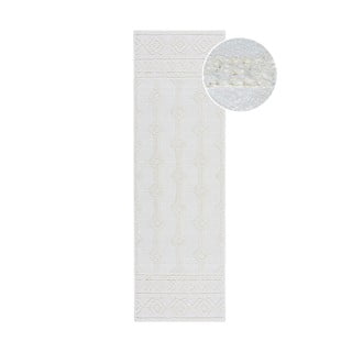 Krem staza od šenila 60x240 cm Shyla – Flair Rugs