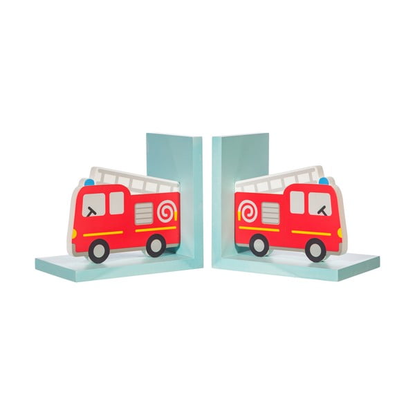 Držači za knjige u setu 2 kom Fire Engine – Sass & Belle-image-2