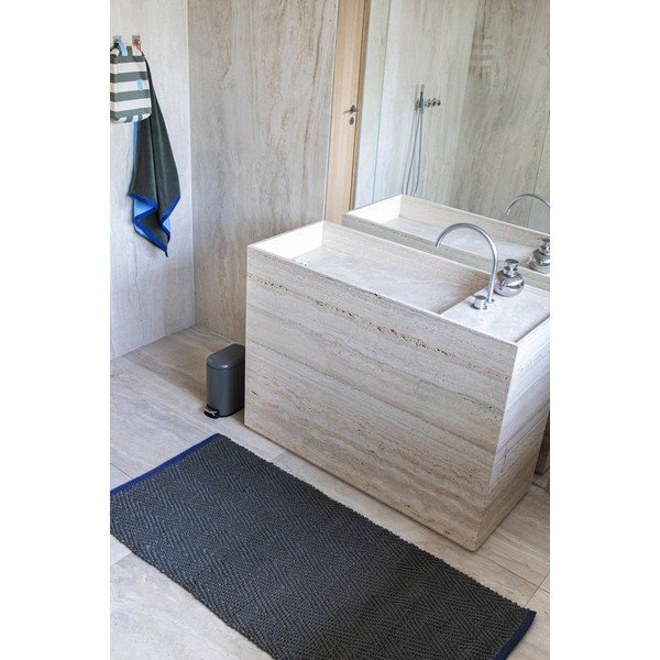 Tamno zelena jutena staza 70x150 cm Notes – Mette Ditmer Denmark-image-1