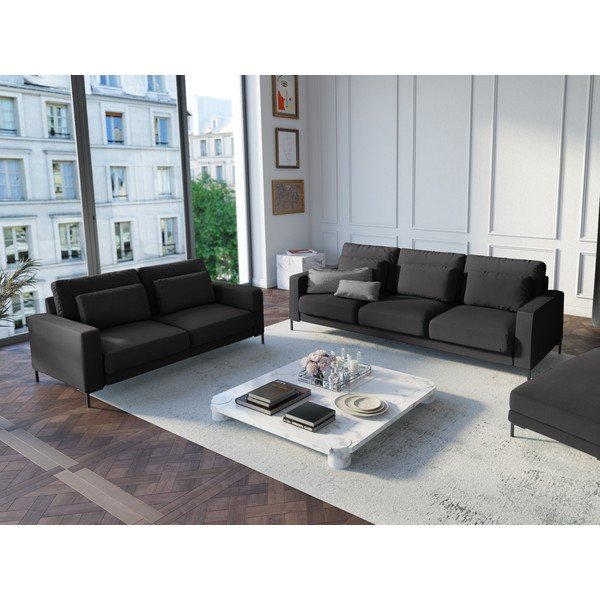 Tamno siva sofa Interieurs 86 Seine, 158 cm-image-1