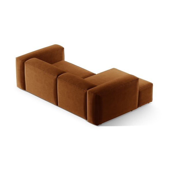 Ciglasta kutna garnitura (s lijevim kutom/s ležaljkom) Bergamo – Cosmopolitan Design-image-4