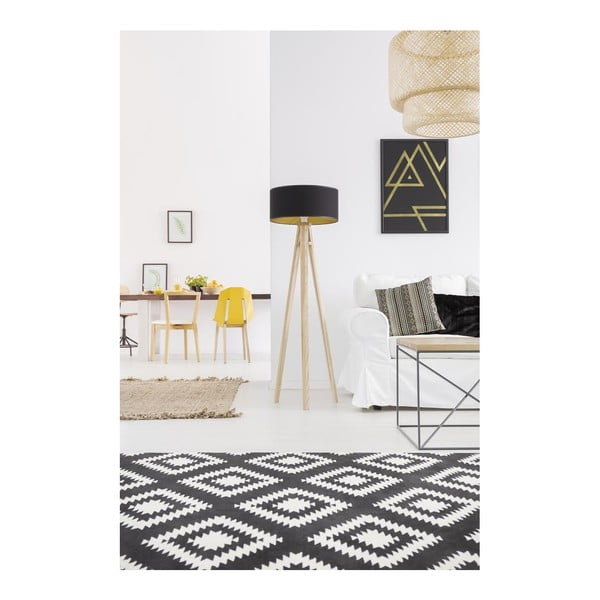 Crna podna svjetiljka Ragaba-image-1