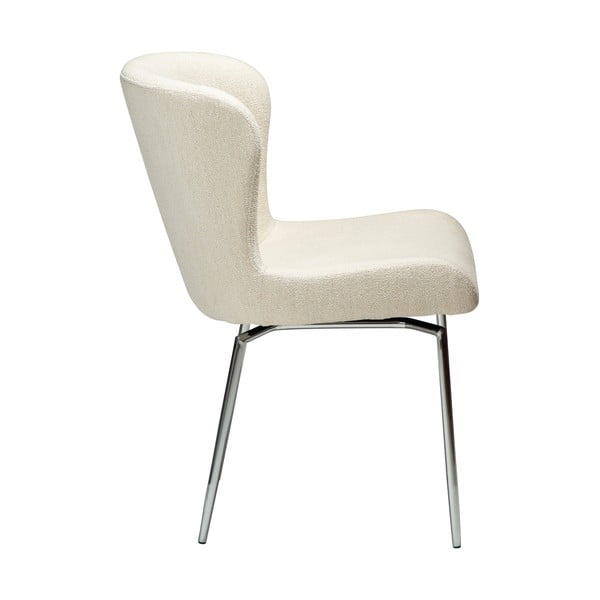 Krem podstavljena blagovaonska stolica Glam – DAN-FORM Denmark-image-1