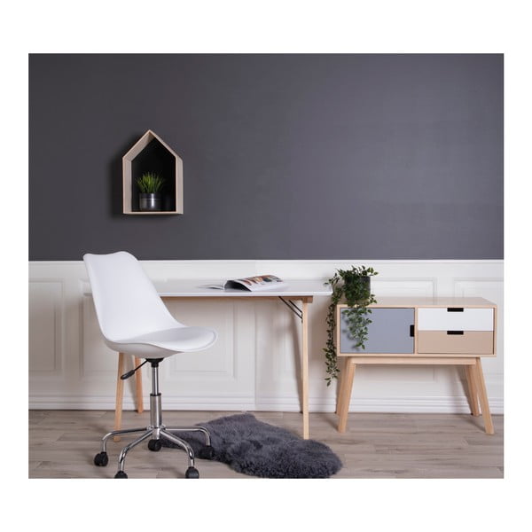 Bijela uredska stolica House Nordic Stavanger-image-4