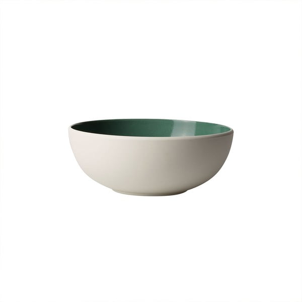 Bijelo-zelena porculanska zdjela Villeroy &amp; Boch Uni, 850 ml