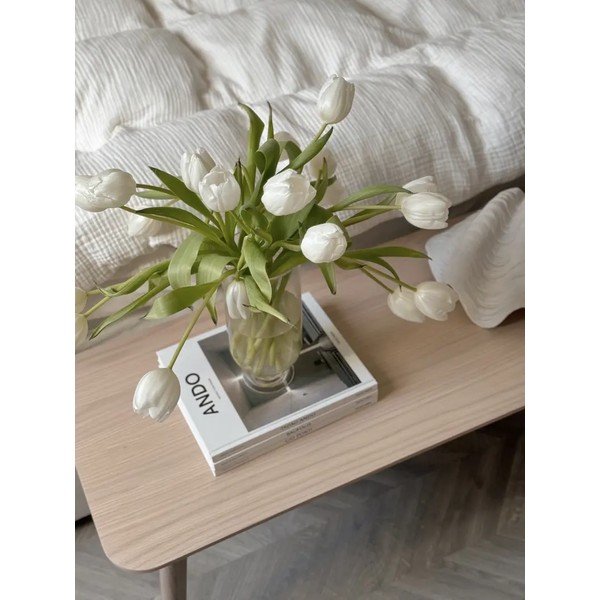 Klupa od drveta hrasta Rowico Yumi-image-3