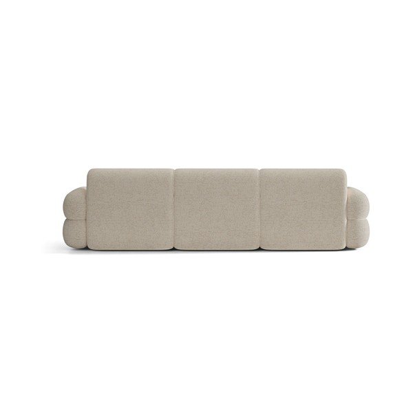 Krem sofa od šenila 305 cm Neo – Micadoni -image-4
