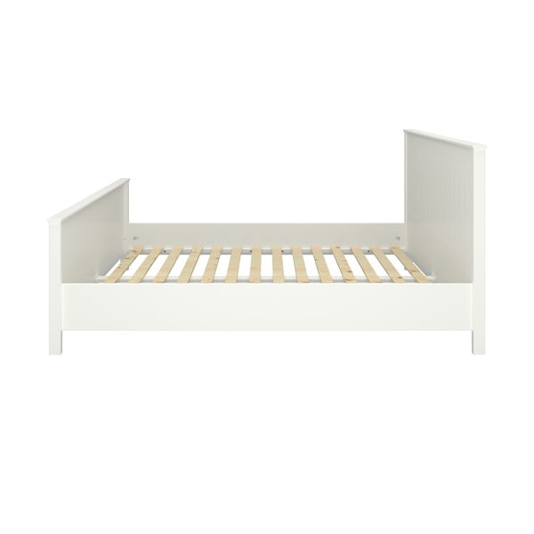 Bijeli bračni krevet 180x200 cm Tromsö - Tvilum-image-2