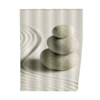 Sive zavjese za kadu Wenkooo Sand, 180 x 200 cm