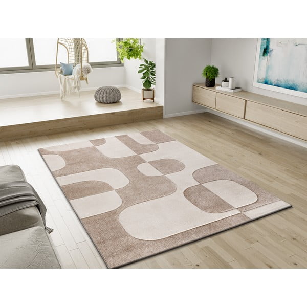 Krem tepih 160x230 cm Lena – Universal-image-1