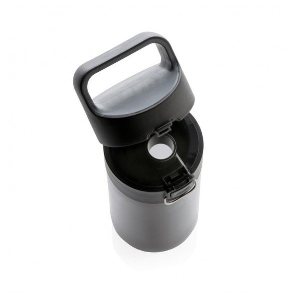 Crna boca za vodu na zaključavanje XD Design Exclusive, 450 ml-image-3