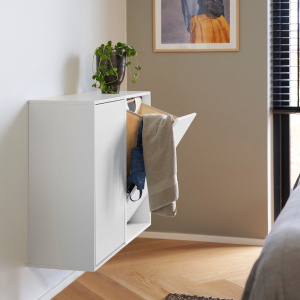 Bijela zidna košara za rublje Laundry Box – ReCollector-image-3
