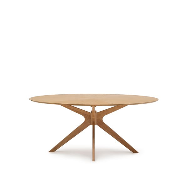 Blagovaonski stol s pločom stola u dekoru hrasta 110x180 cm Naanim – Kave Home