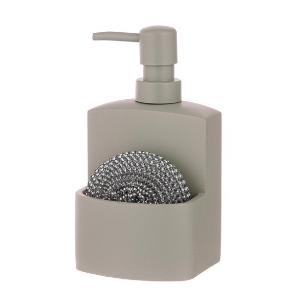 Sivi dozator sapuna od polyresina 250 ml Essentials – Ladelle