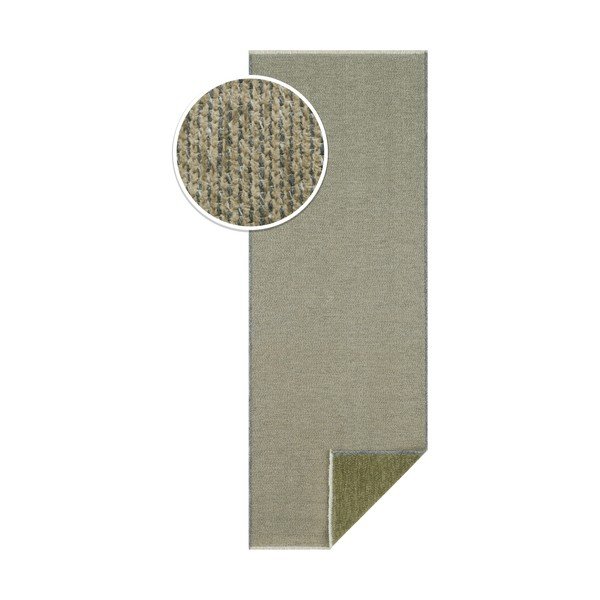Zelena obostrana staza Hanse Home Duo, 80 x 200 cm-image-4