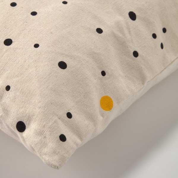 Bež dječja jastučnica od organskog pamuka Kave Home Xiel, 50 x 30 cm-image-1