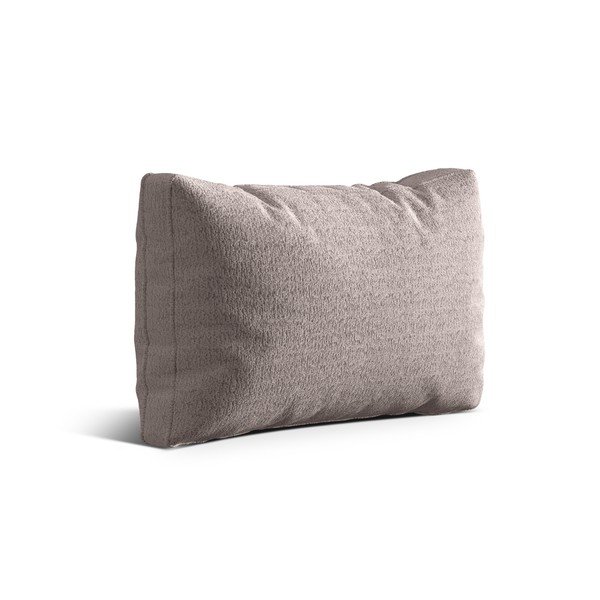 Sivo-bež ukrasni jastuk za sjedeću garnituru od bouclé tkanine Kemi – Cosmopolitan Design-image-1